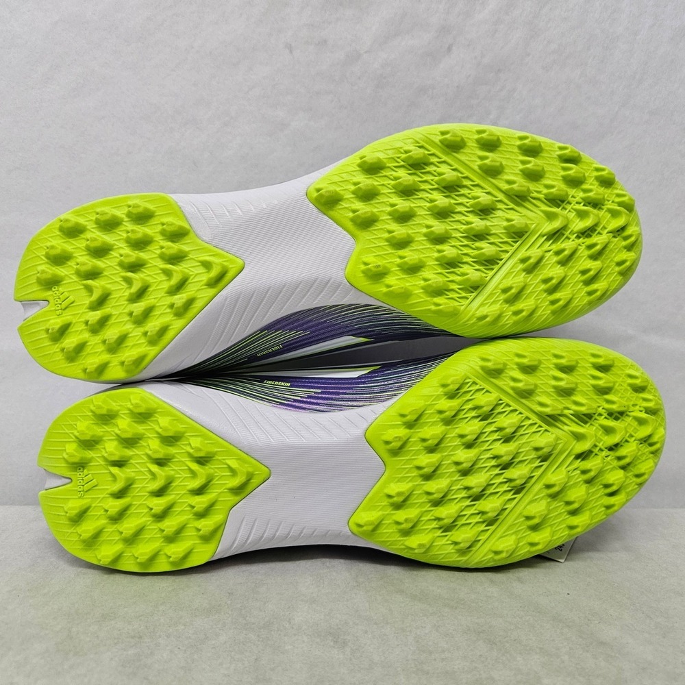 Adidas F50 League TF Soccer Cleats JH7724 Purple Rush Lucid Lemon Mens Size 7‎ - Picture 8 of 11